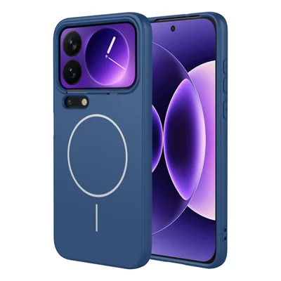 Acquisto all'ingrosso per Xiaomi 17 Pro Case Compatibile con MagSafe Custodia posteriore in TPU morbido - Blu