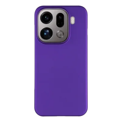 Fodral till Oppo Find X9 Pro 5G, Hårt PC-material, Stötsäkert, Matt, Minimalistiskt Mobilskal - Lila