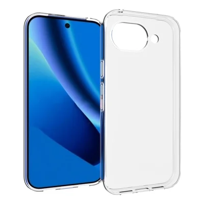 Custodia per Google Pixel 10a, resistente all'acqua, in TPU trasparente, cover posteriore per telefono