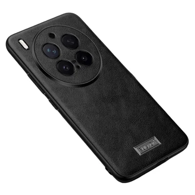 SULADA For vivo X300 Pro 5G Case PU Leather + TPU + PC Back Phone Cover - Black