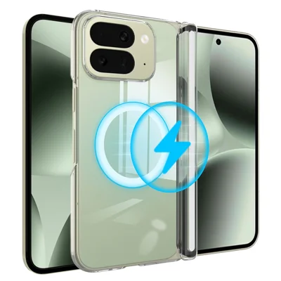 For Google Pixel 10 Pro Fold Magnetic Case Magnetic Hinge Protection PC Phone Cover