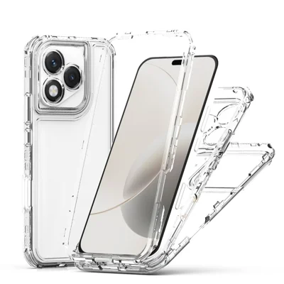 Clear Case for Honor 400 Lite 5G Anti Scratch Acrylic TPU Phone Cover