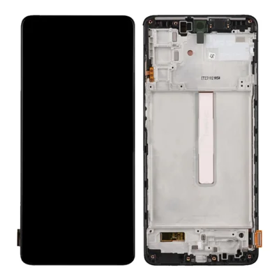 For Samsung Galaxy M52 5G M526 Grade S OEM AMOLED Screen and Digitizer Assembly + Frame Part (without Logo)
