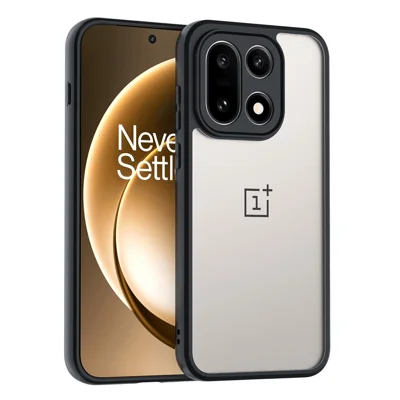 Voor OnePlus 15 5G hoesje Stootvrij PC + TPU Transparant telefoon achterkantje