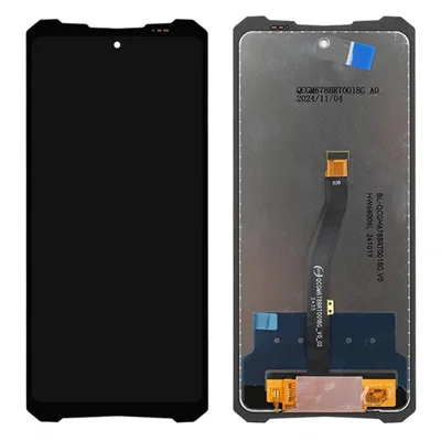 Pièce de remplacement d'assemblage d'écran LCD et de numériseur de qualité C pour Doogee V40 / V40 Pro (sans logo)