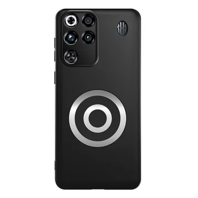 For ZTE nubia RedMagic 11 Pro 5G / 11 Pro+ 5G Case Grafeen + Koper Warmteafvoer Siliconen PC Telefoonhoes Ondersteuning Magnetische Autohouder