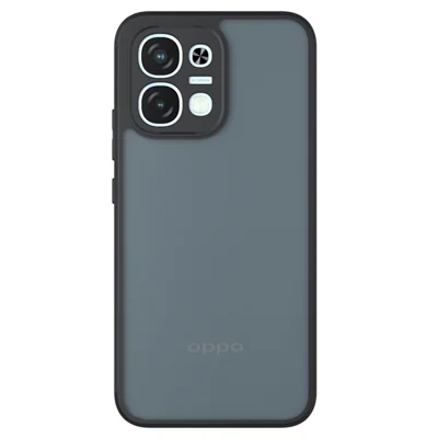 Phone Case For Oppo F31 5G  /  A6 Pro 5G  /  A6 Pro 4G Skin-Touch TPU + PC Matte Phone Back Cover, Transparent Black
