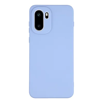 Obudowa na OnePlus Ace 6 5G, obudowa z tworzywa TPU z precyzyjnie wyciętymi otworami, z prostymi krawędziami, odporna na wstrząsy - jasnofioletowa z szarym