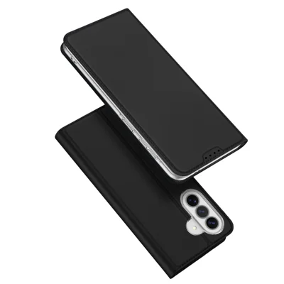 Für Samsung Galaxy A57 Hülle DUX DUCIS Skin Pro Serie Ledertasche mit Ständer und Kartenfach - Schwarz