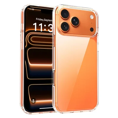 Bulk Purchasing For iPhone 17 Pro Max Case Compatible with MagSafe 1.5mm TPU PC  Anti Scratch Shockproof Phone Cover - Transparent