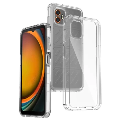 Bulk Purchasing For Samsung Galaxy XCover7 Pro Case 1.5mm TPU PC Anti Scratch Shockproof Phone Cover - Transparent