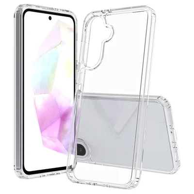 Bulk Purchasing For Samsung Galaxy A36 5G Case 1.5mm TPU PC Anti Scratch Shockproof Phone Cover - Transparent