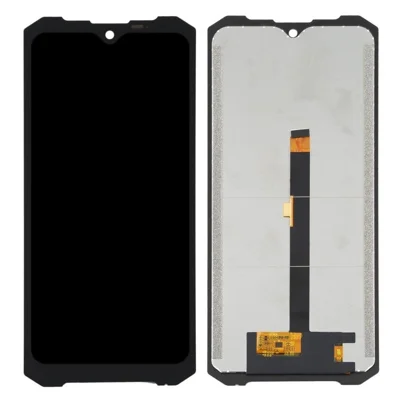 Pièce de remplacement d'assemblage d'écran LCD et de digitiseur Grade C pour Doogee S96 GT (sans logo)