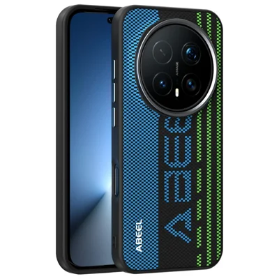 ABEEL Para Honor Magic8 Pro 5G Capa Magnética Impressa em PC TPU Alumínio Liga Couro Capa para Telemóvel - Excecional Nº 1