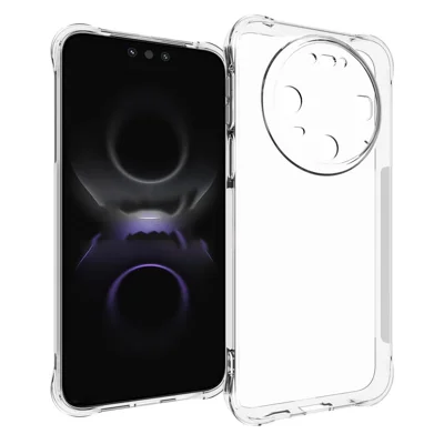 Engroskøb af Huawei Mate 80 / Mate 80 Pro TPU-telefonbeskyttelsesdæksel, ikke-glidende, gennemsigtig mobiltelefondæksel