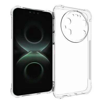 Прозрачный чехол из ТПУ для Huawei Mate 80 Pro Max, нескользящий чехол для мобильного телефона