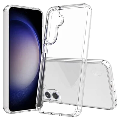 Funda transparente para Samsung Galaxy S26+ carcasa trasera de teléfono a prueba de golpes de TPU + acrílico - Transparente