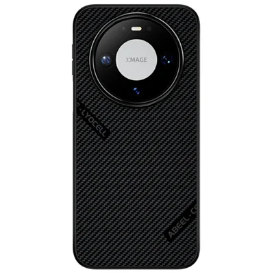 ABEEL CF-Lyocell Serie til Huawei Mate 80 Magnetisk Case Mikrofiber + PC + E-TPU Telefonbeskyttelse - Nr. 1