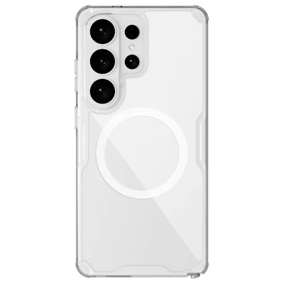 NILLKIN Nature Pro Series для Samsung Galaxy S26 Ultra магнитный чехол TPU + PC ультрапрозрачный чехол для телефона