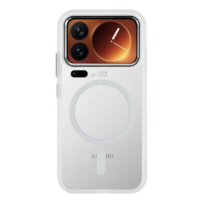 For Xiaomi 17 Pro Magnetisk Case Mod Fald TPU + PC Telefonbeskyttelse - Transparent