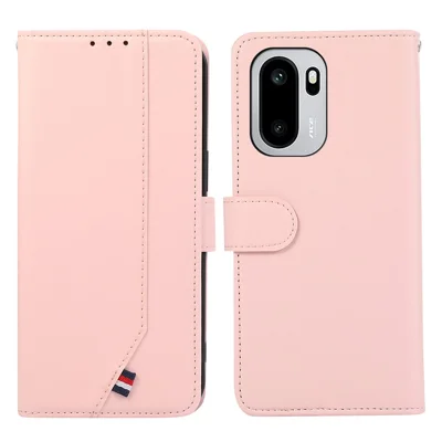 For OnePlus 15R 5G / Ace 6T 5G / Ace 6 5G Case RFID Blocking Flip Leather Phone Cover - Pink