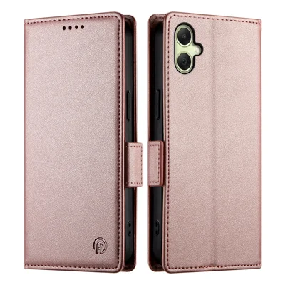 Bulk Purchasing For Samsung Galaxy A08 5G / A08 4G / A07 5G / A07 4G Stand Case PU Leather Wallet Phone Cover - Rose Gold