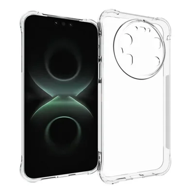 Прозрачный чехол TPU для Huawei Mate 80 Pro Max WANLONFENG серия TM 2,0 мм задняя панель - прозрачный