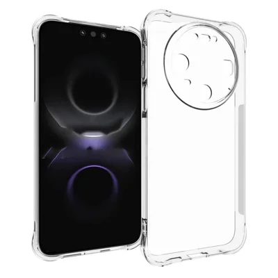 For Huawei Mate 80 Pro / Huawei Mate 80 Clear TPU Case WANLONFENG TM Series 2,0 mm Phone Back Cover - Transparent