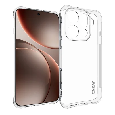 För Oppo Find X9 Pro 5G Clear Phone Case ENKAY HAT PRINCE stötsäker Anti-slip TPU-hölje - Transparent