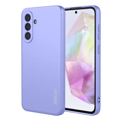 Coque en silicone pour Samsung Galaxy A37 ENKAY HAT PRINCE, housse arrière droite pour téléphone portable - Violet