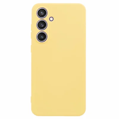 Cover per Samsung Galaxy A57, Bordo Arrotondato, 2,0 mm, in TPU, Protezione per Telefono - Giallo