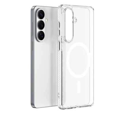 Cover posteriore per Samsung Galaxy S26+ DUX DUCIS Serie Clin, custodia trasparente compatibile con MagSafe - Trasparente
