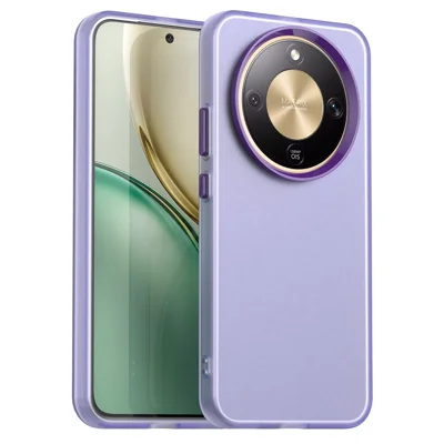 Für Honor X9d 5G / X70 5G Hülle PC + TPU + PET Matt Anti-Drop Handy-Rückseite - Lila