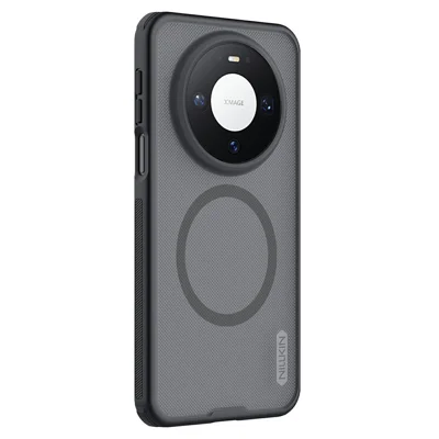 NILLKIN Super Frosted Shield Pro para Huawei Mate 80 / 80 Pro Capa Magnética Mate PC TPU Transparente Preta