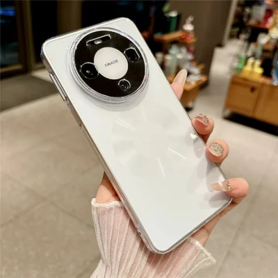 Capa para Huawei Mate 80, Ultrafina, Transparente, Rígida em PC, Anti-impressão Digital