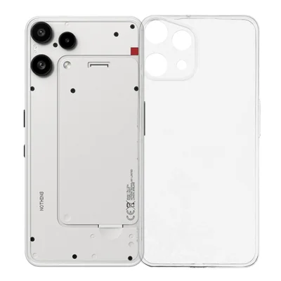 For Nothing Phone (3a) Lite 5G Back Cover Ultra Thin Flexible TPU Clear Phone Case