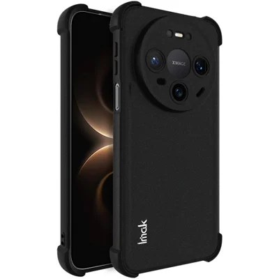 IMAK Para Huawei Mate 80 / Mate 80 Pro Capa TPU Capa de Telemóvel Airbag à Prova de Choques - Preto Mate