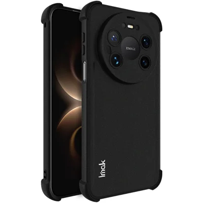 IMAK для Huawei Mate 80 Pro Max чехол TPU чехол для телефона с воздушной подушкой защита от ударов - матовый черный