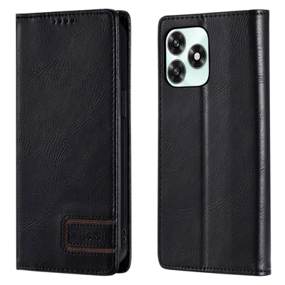 TTUDRCH Style 007 Custodia in Pelle per Honor Play10A 4G / X5c Plus 4G / X5c 4G, Cover per Telefono Portafoglio con Supporto e Blocco RFID - Nero