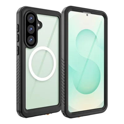 REDPEPPER FS Series til Samsung Galaxy S26+ IPX8 vandtæt hylster PC TPU PET klart magnetisk telefonhylster