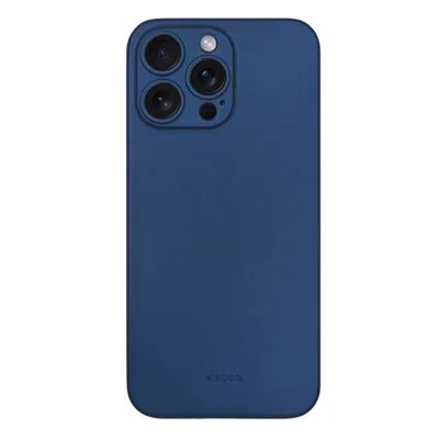 KZDOO Air Skin Series for iPhone 13 Pro Case Frosted Back Ultra Thin PP Phone Cover - Blue