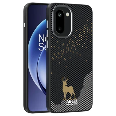 ABEEL For OnePlus 15R 5G Magnetic Case Ultra Slim PC TPU Phone Back Cover - Deer