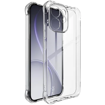 IMAK For Oppo Reno15 F 5G Case TPU Phone Cover Airbag Shockproof Protection - Transparent