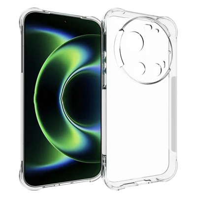 For Xiaomi 17 Ultra 5G TPU Case Non Slip Anti Drop Phone Cover - Transparent