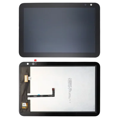 Per Amazon Echo Show 8 (1ª generazione) Ricambio OEM di Grado S per Schermo LCD e Assemblaggio Digitizer (Senza Logo) - Nero
