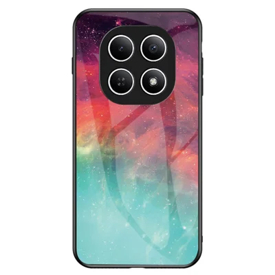 Capa de Telemóvel para Xiaomi Poco M8 5G / Redmi Note 15 5G (Global) com Padrão de Céu Estrelado, Capa de Vidro Temperado - Cor Céu Estrelado