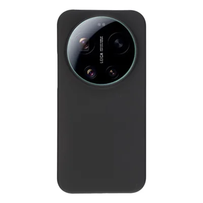 For Xiaomi 17 Ultra 5G Case Hard PC Drop Proof Frosted Minimalist Phone Cover - Black