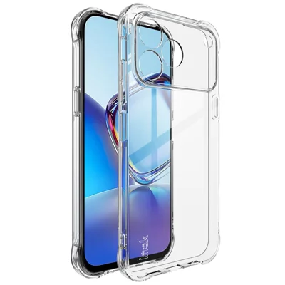 IMAK til ZTE Blade V80 Pro 4G / V80 Vita Taske TPU Telefondæksel Airbag Stødfast Beskyttelse - Gennemsigtig