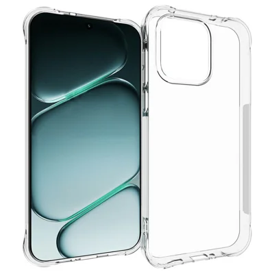 Funda para teléfono TPU antichoque para OnePlus Turbo 6 5G / 6V 5G, cubierta transparente con esquinas reforzadas