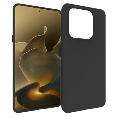 For Motorola Signature 5G / Moto X70 Air Pro 5G Case Matte Finish Soft TPU Phone Cover - Black